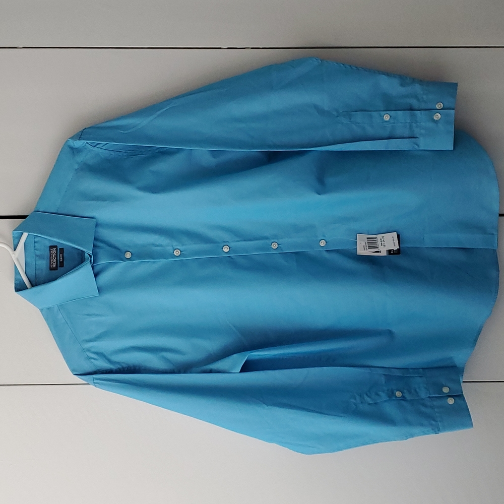 Kenneth Cole Slim Fit Dress Shirt Size 16 1/2